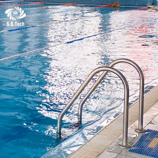 高品質のカスタムメイドのステンレス鋼プール手すり